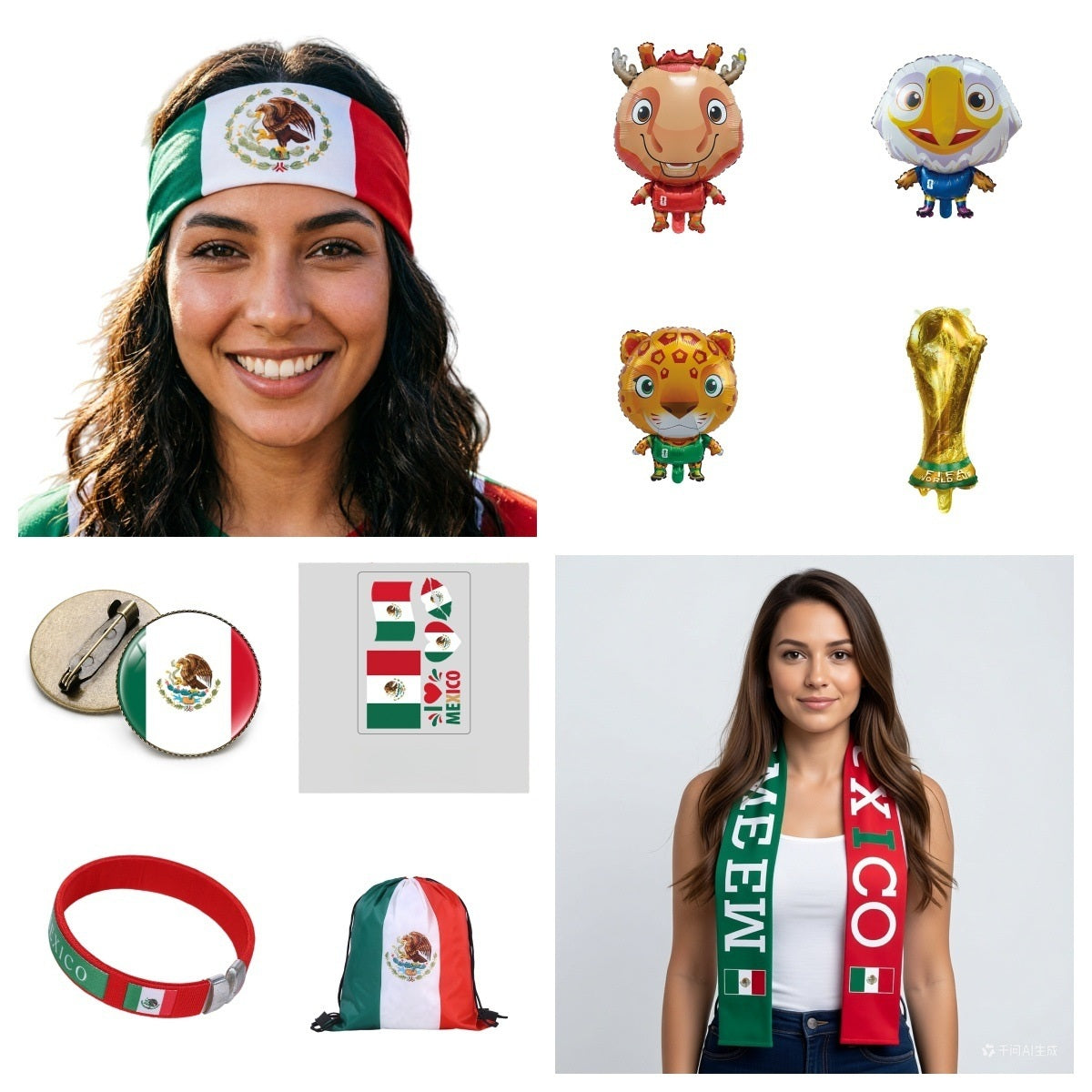 2026 World Cup 10-Piece Fan Cheering Set – Ultimate National Team Support Kit