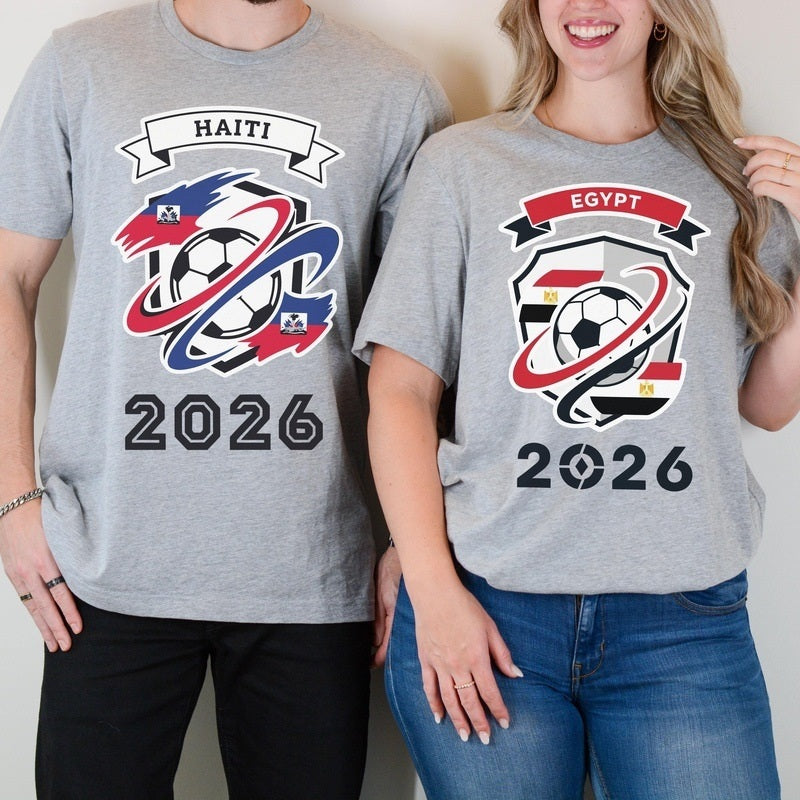 2026 World Cup Custom National Team Fan Tee
