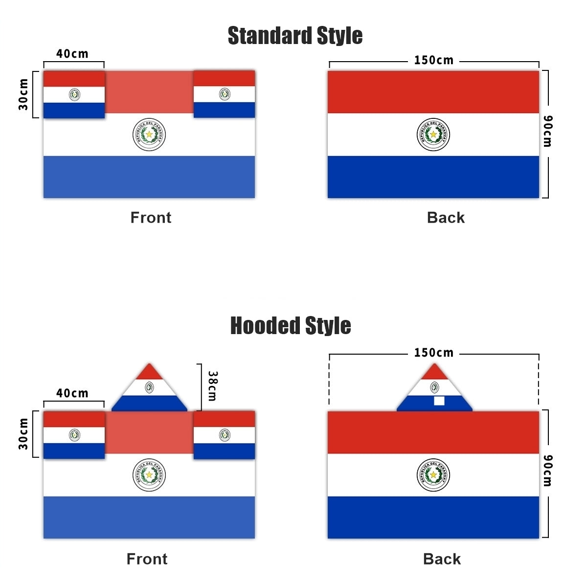 2026 World Cup Fan Scarf Shawl – National Team Body Flag Cape