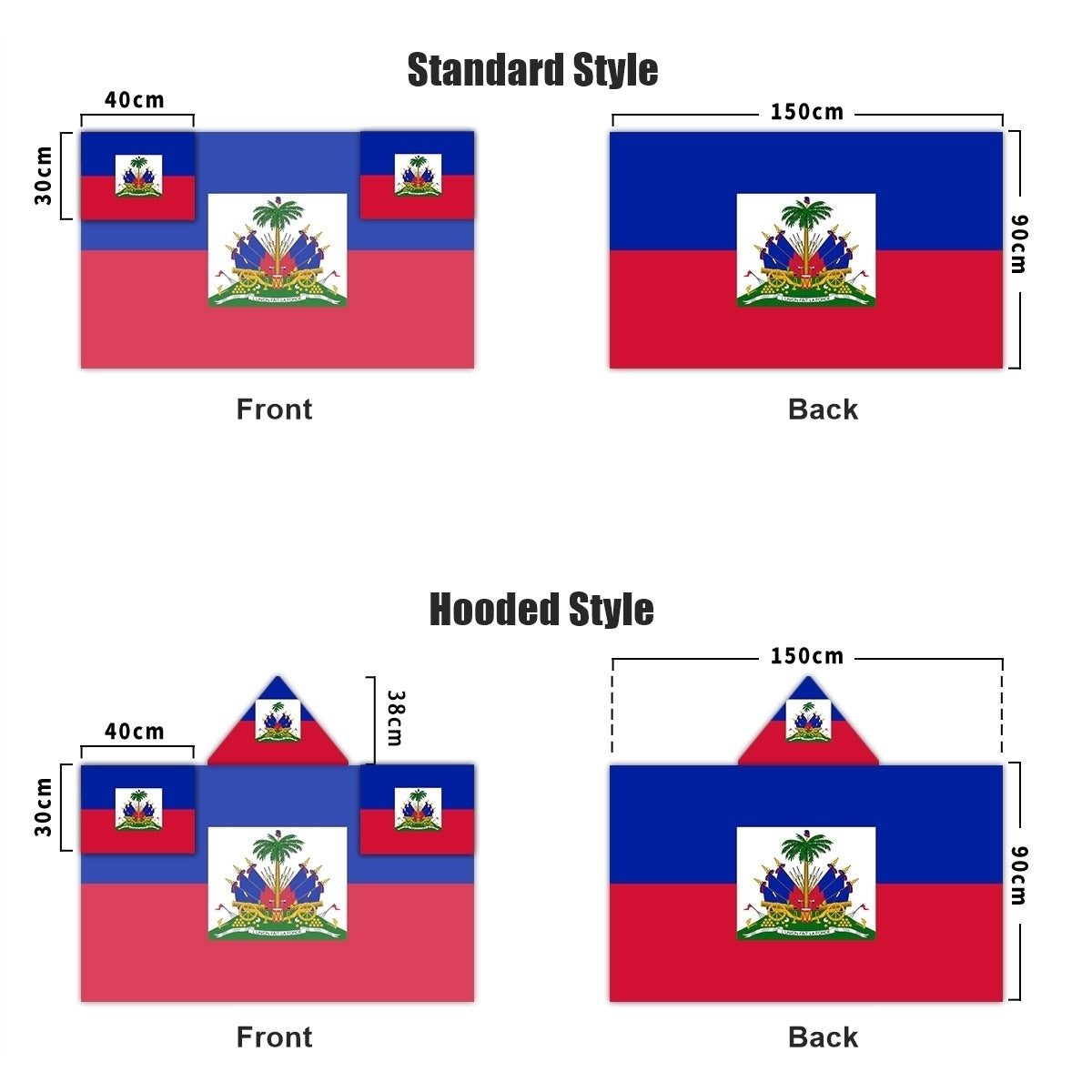 2026 World Cup Fan Scarf Shawl – National Team Body Flag Cape