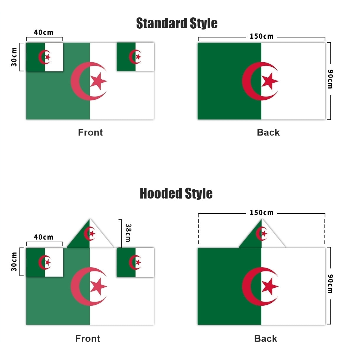 2026 World Cup Fan Scarf Shawl – National Team Body Flag Cape