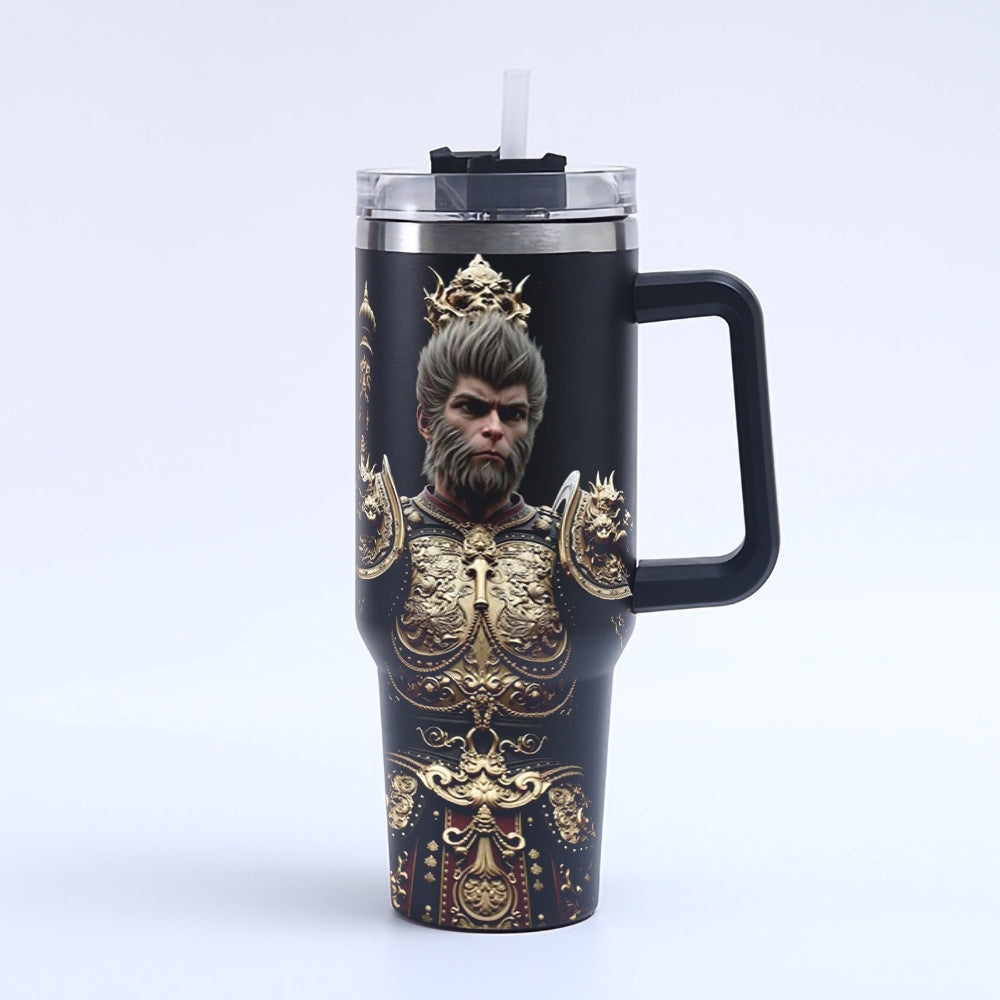 Black Myth: Wukong 40oz Insulated Car Tumbler