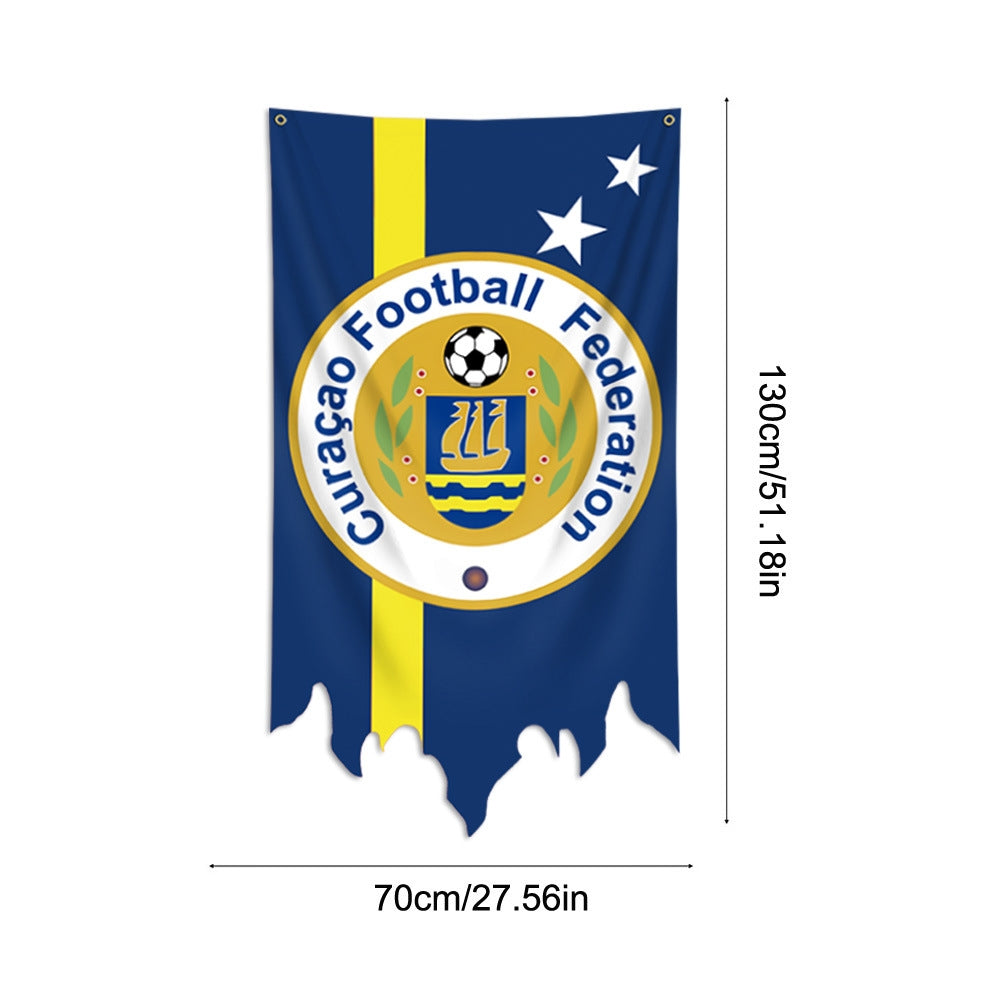 Curaçao 2026 World Cup Qualifying Flag