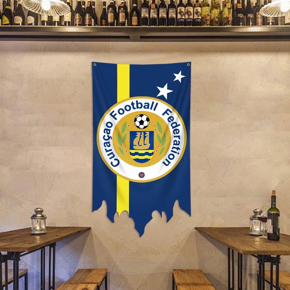 Curaçao 2026 World Cup Qualifying Flag