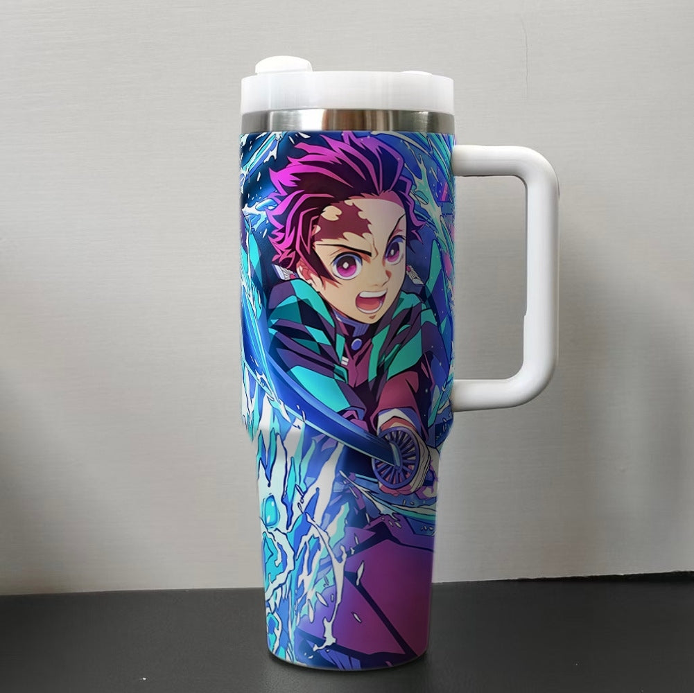 Demon Slayer 40oz Car Insulated Tumbler