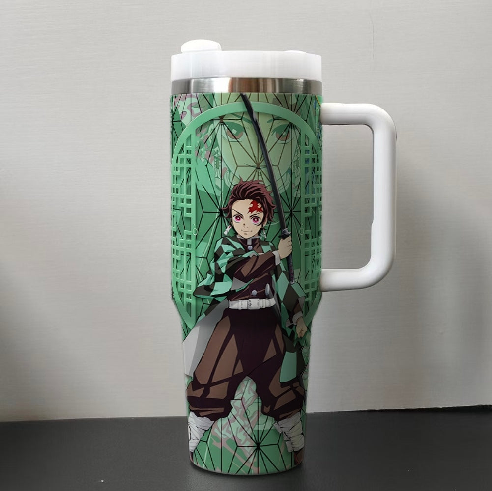 Demon Slayer 40oz Car Insulated Tumbler