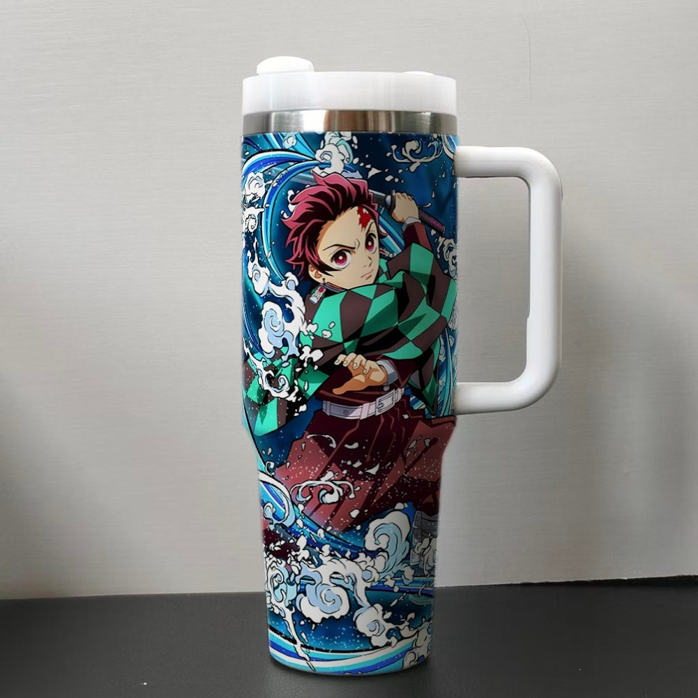 Demon Slayer 40oz Car Insulated Tumbler