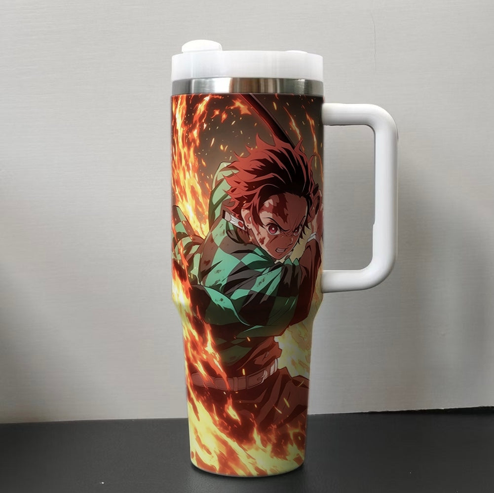 Demon Slayer 40oz Car Insulated Tumbler