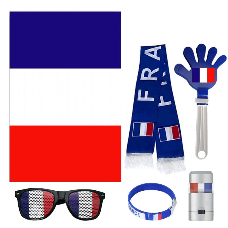 2026 FIFA World Cup Fan Supporter Cheer Set | 6-Piece Soccer Gear Kit