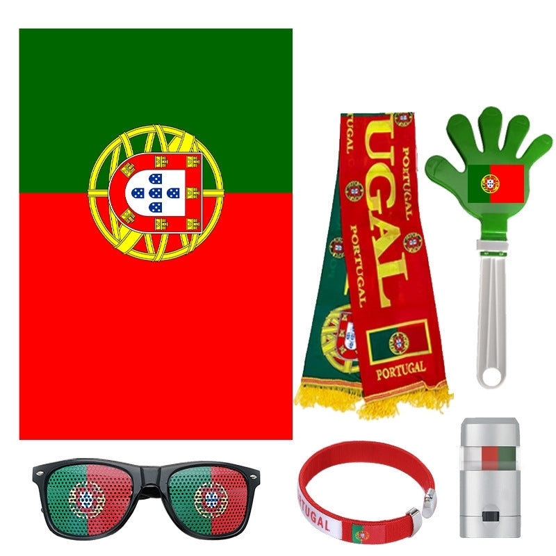 2026 FIFA World Cup Fan Supporter Cheer Set | 6-Piece Soccer Gear Kit