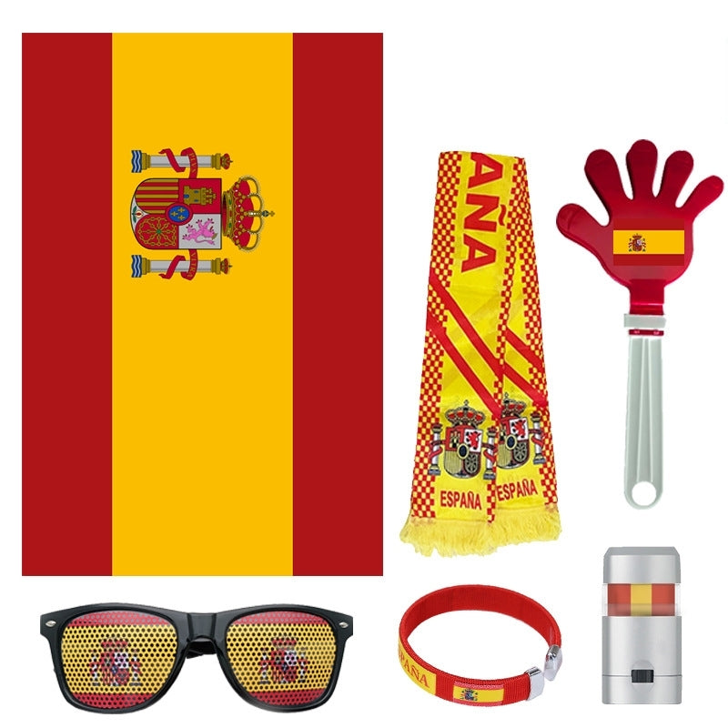 2026 FIFA World Cup Fan Supporter Cheer Set | 6-Piece Soccer Gear Kit