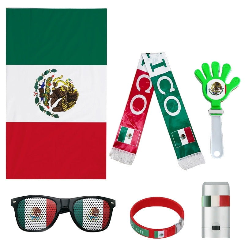 2026 FIFA World Cup Fan Supporter Cheer Set | 6-Piece Soccer Gear Kit