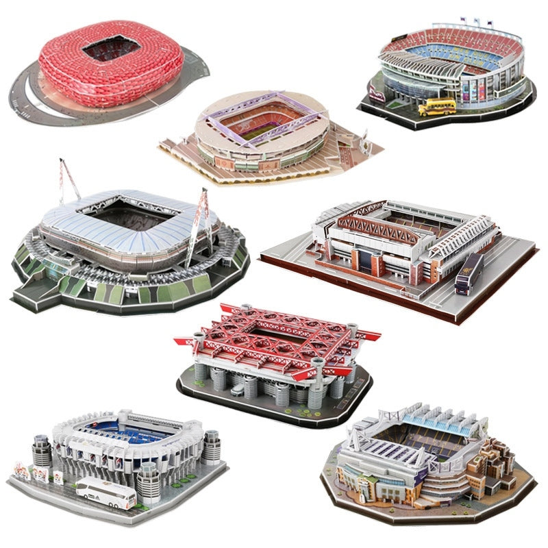 World Cup Football Stadium 3D Paper Jigsaw Puzzle
