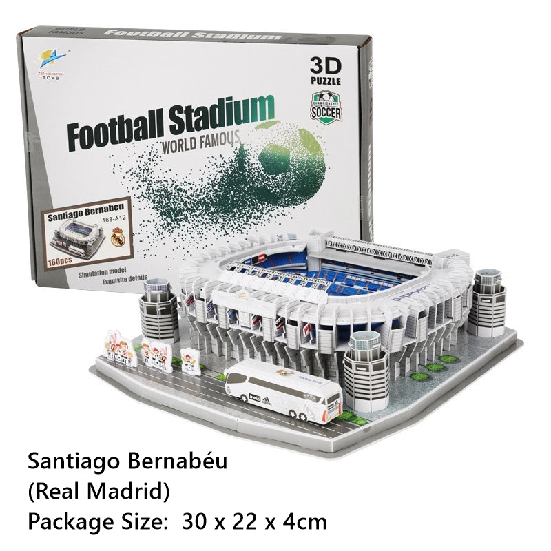 World Cup Football Stadium 3D Paper Jigsaw Puzzle