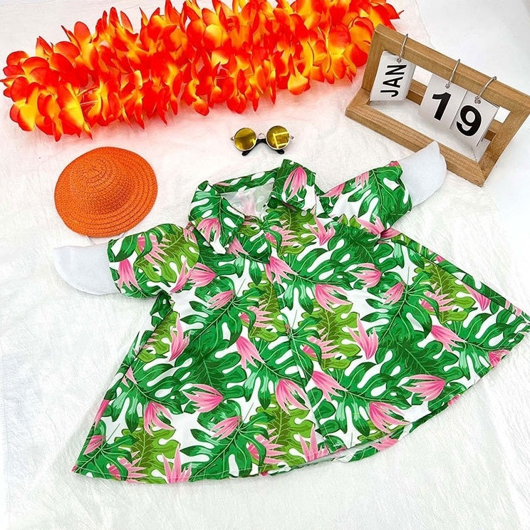Hawaii Porch Goose Outfit - Tropical Yard Goose Costume & Accessory Set