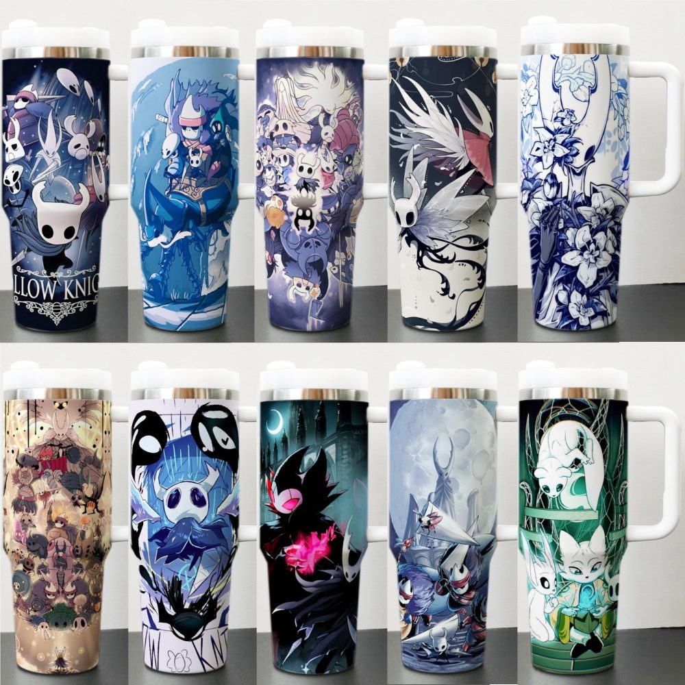 Hollow Knight 40oz Insulated Car Tumbler