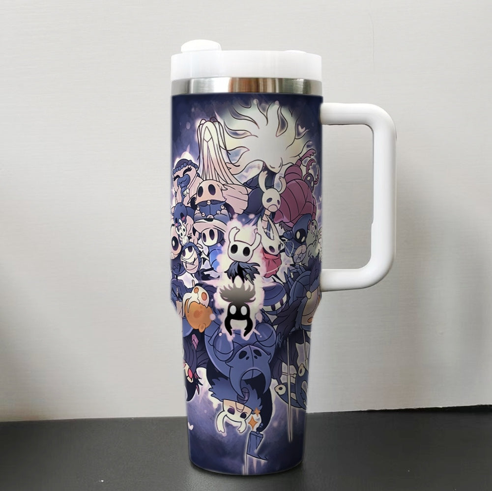 Hollow Knight 40oz Insulated Car Tumbler