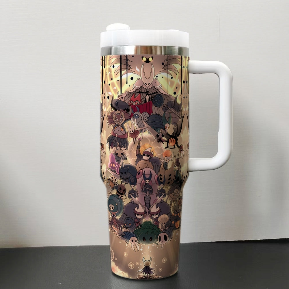 Hollow Knight 40oz Insulated Car Tumbler