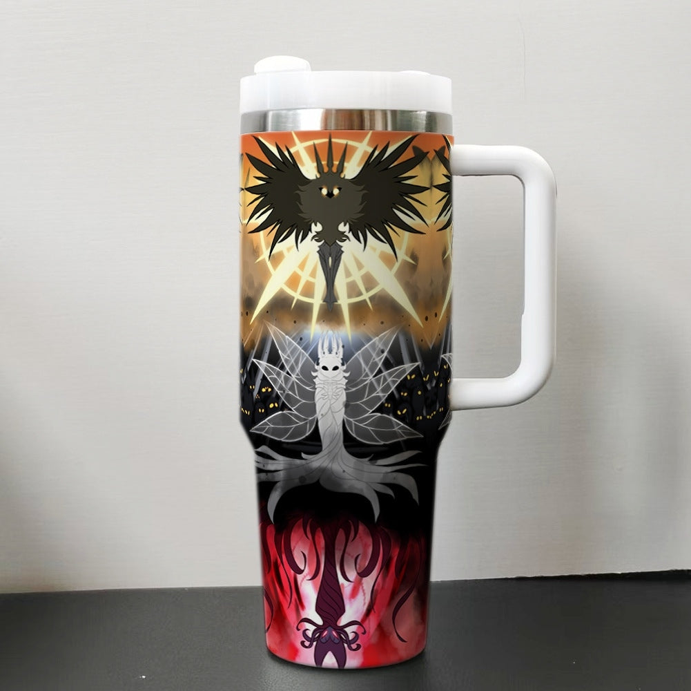 Hollow Knight 40oz Insulated Car Tumbler