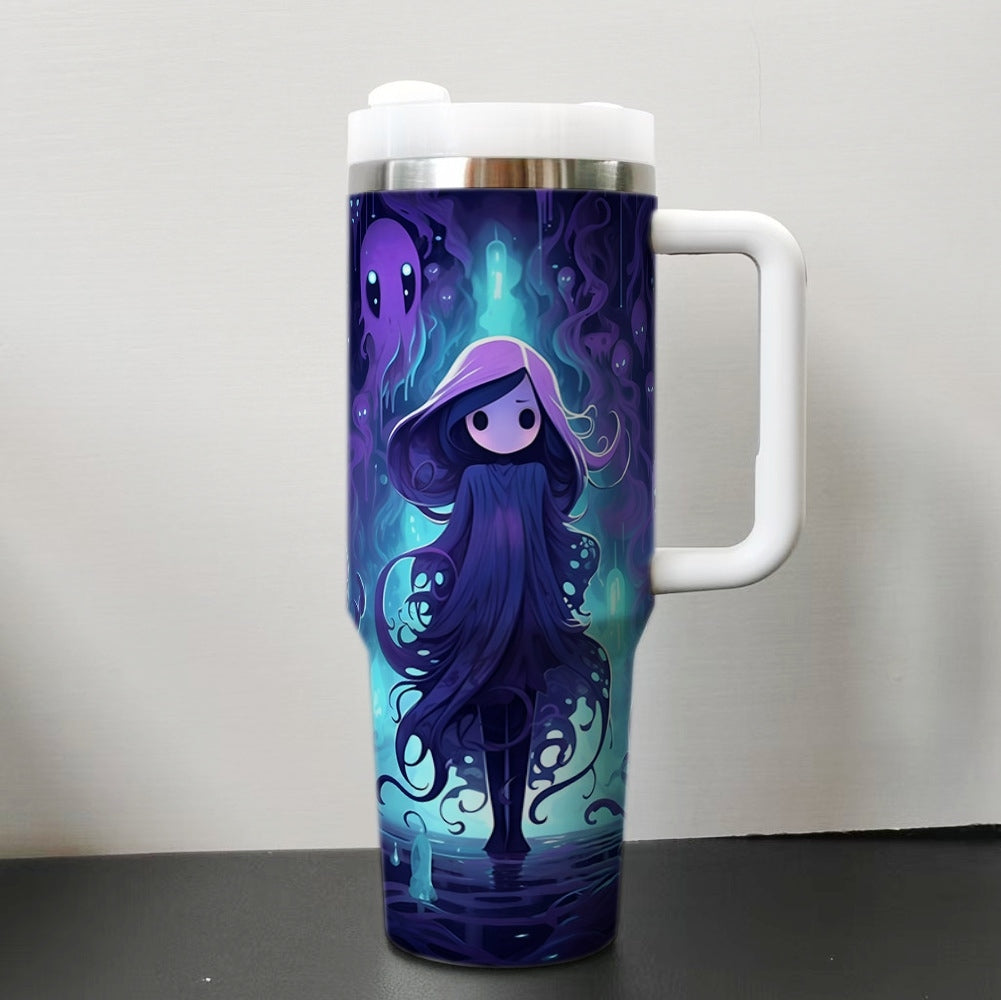 Hollow Knight 40oz Insulated Car Tumbler