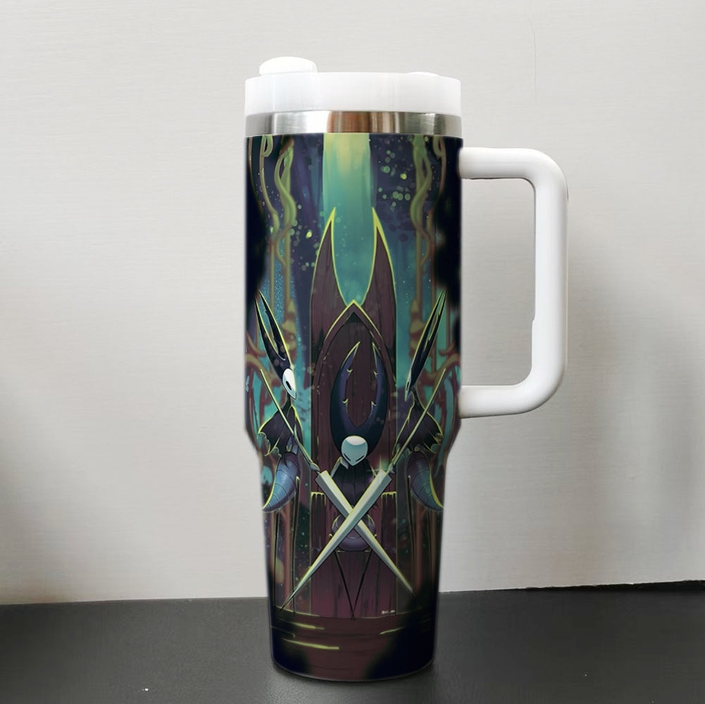 Hollow Knight 40oz Insulated Car Tumbler