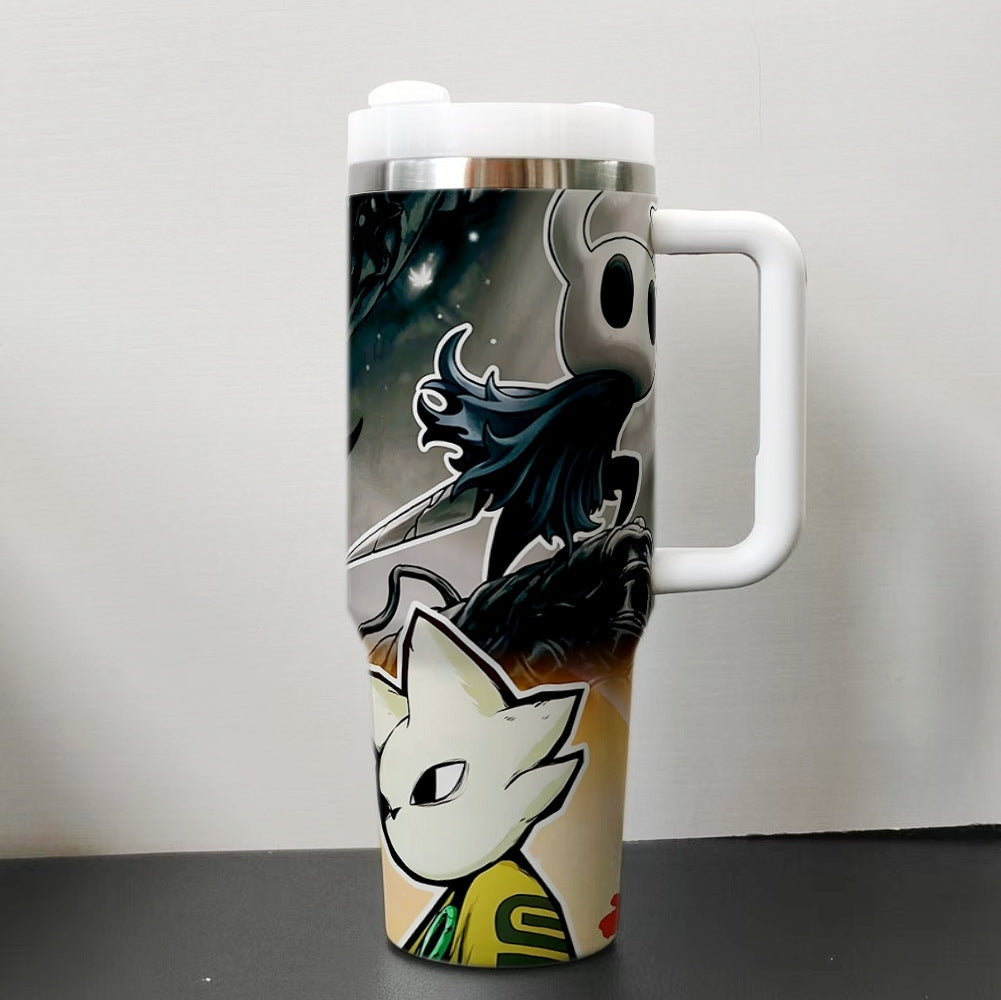 Hollow Knight 40oz Insulated Car Tumbler