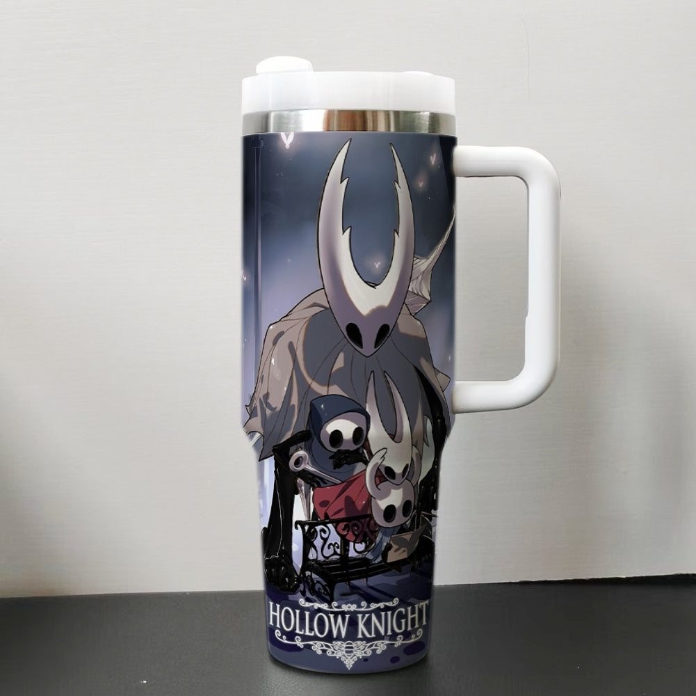 Hollow Knight 40oz Insulated Car Tumbler