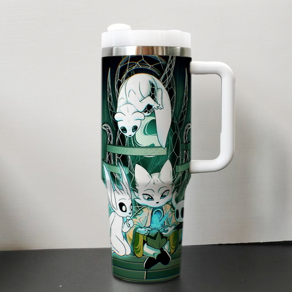 Hollow Knight 40oz Insulated Car Tumbler