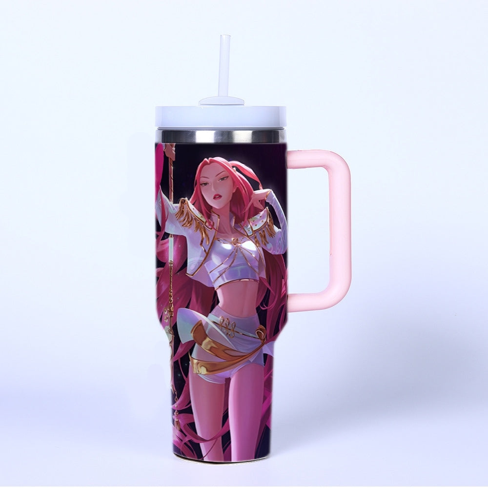 Kpop Demon Hunter 40oz Insulated Car Tumbler