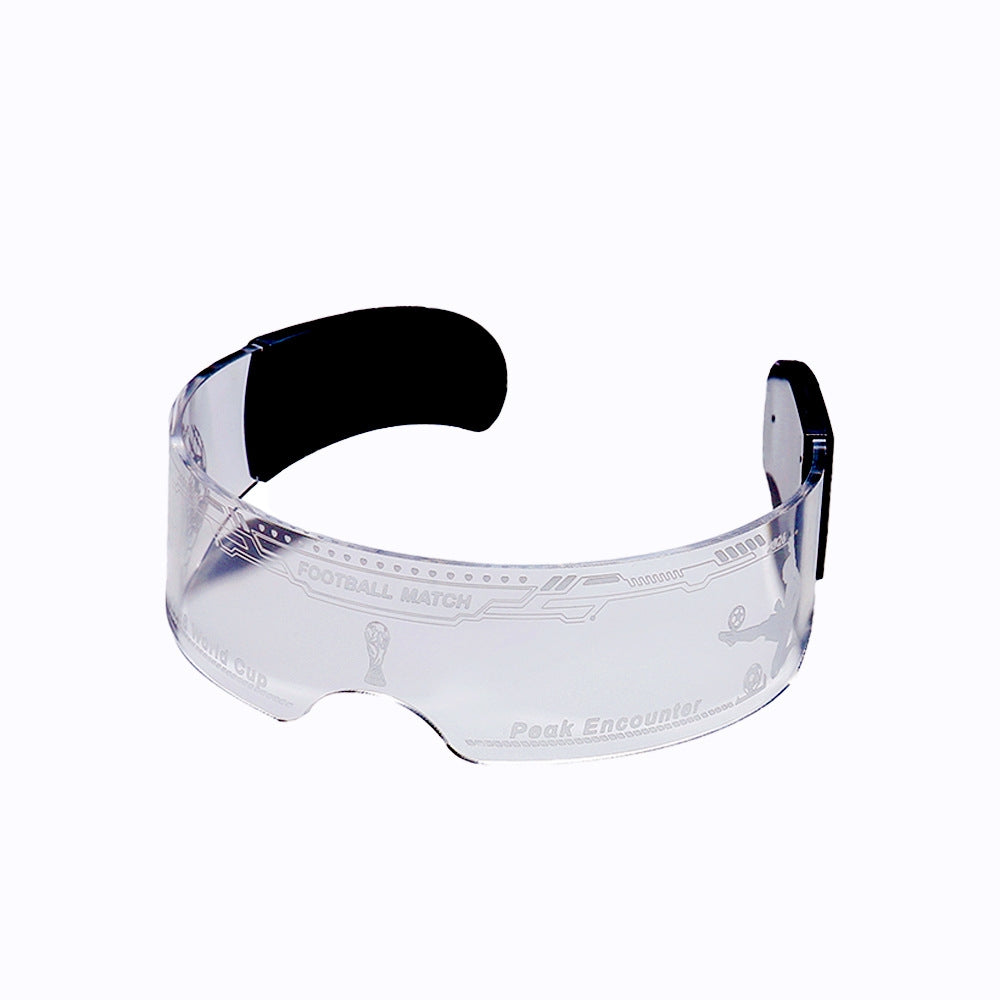 2026 World Cup Light-Up Fan Support Glasses – LED Soccer Party Eyewear