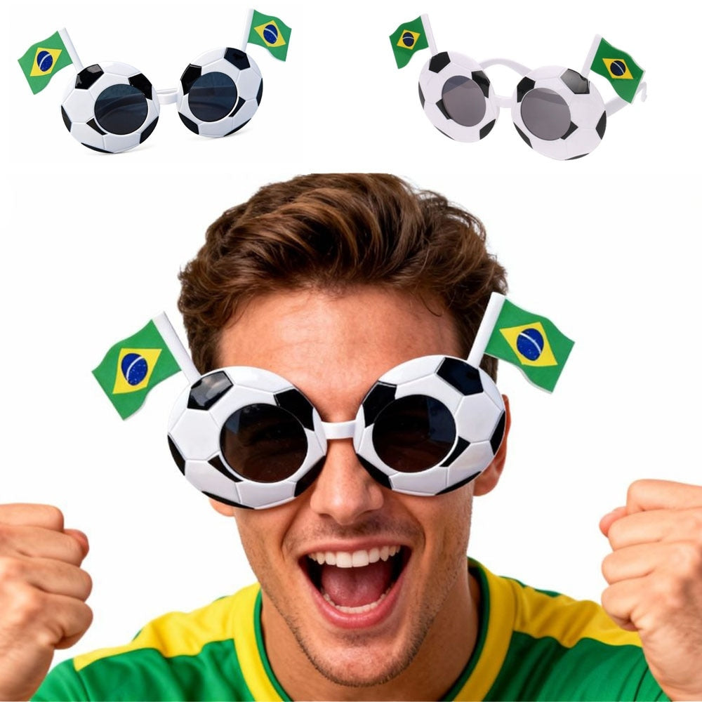 2026 World Cup Soccer Fan Glasses | National Flag Pinhole Sunglasses