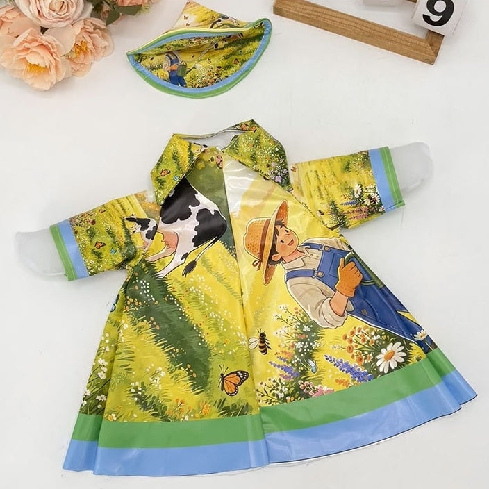 Raincoat Goose Outfit - Festive Porch Goose Decoration Set