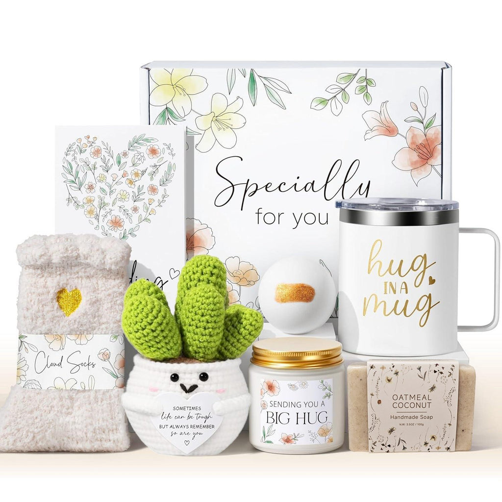 8-Pcs “Not A Day Over Fabulous” Gift Set – Luxury Self-Care Gift Box for Women