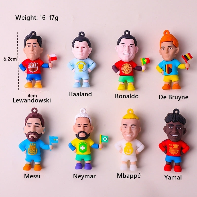 2026 World Cup Blind Box Keychain | Soccer Mini Figure Mystery Box
