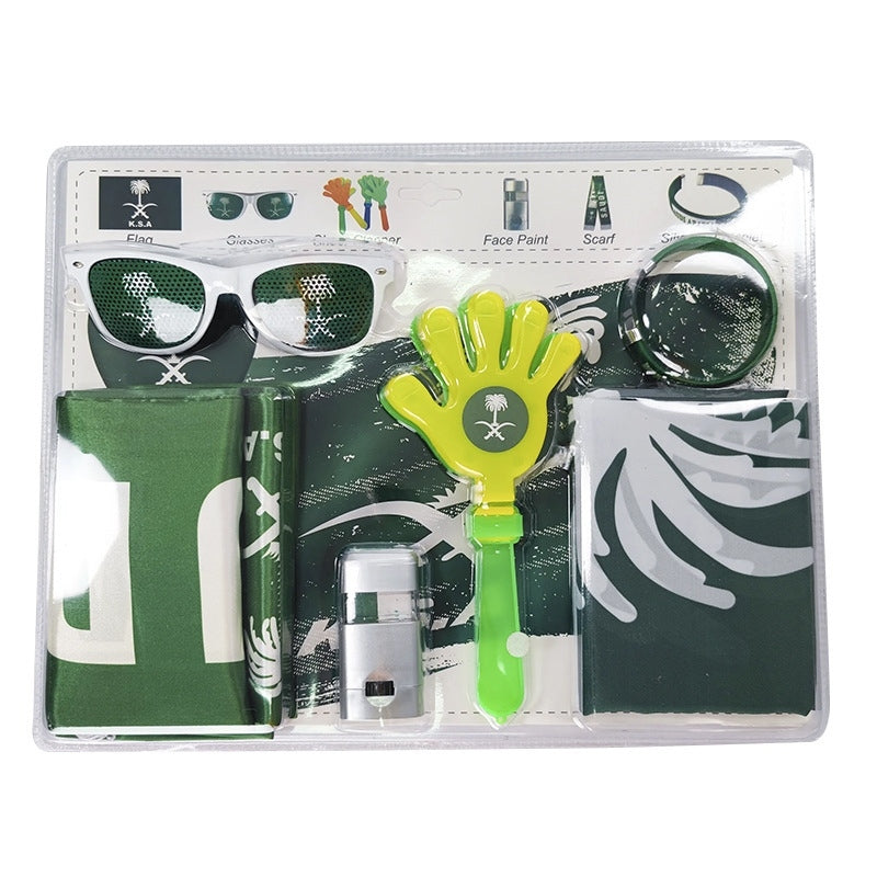 2026 World Cup Fan Kit | 6-Piece Soccer Supporter Cheer & Gear Set