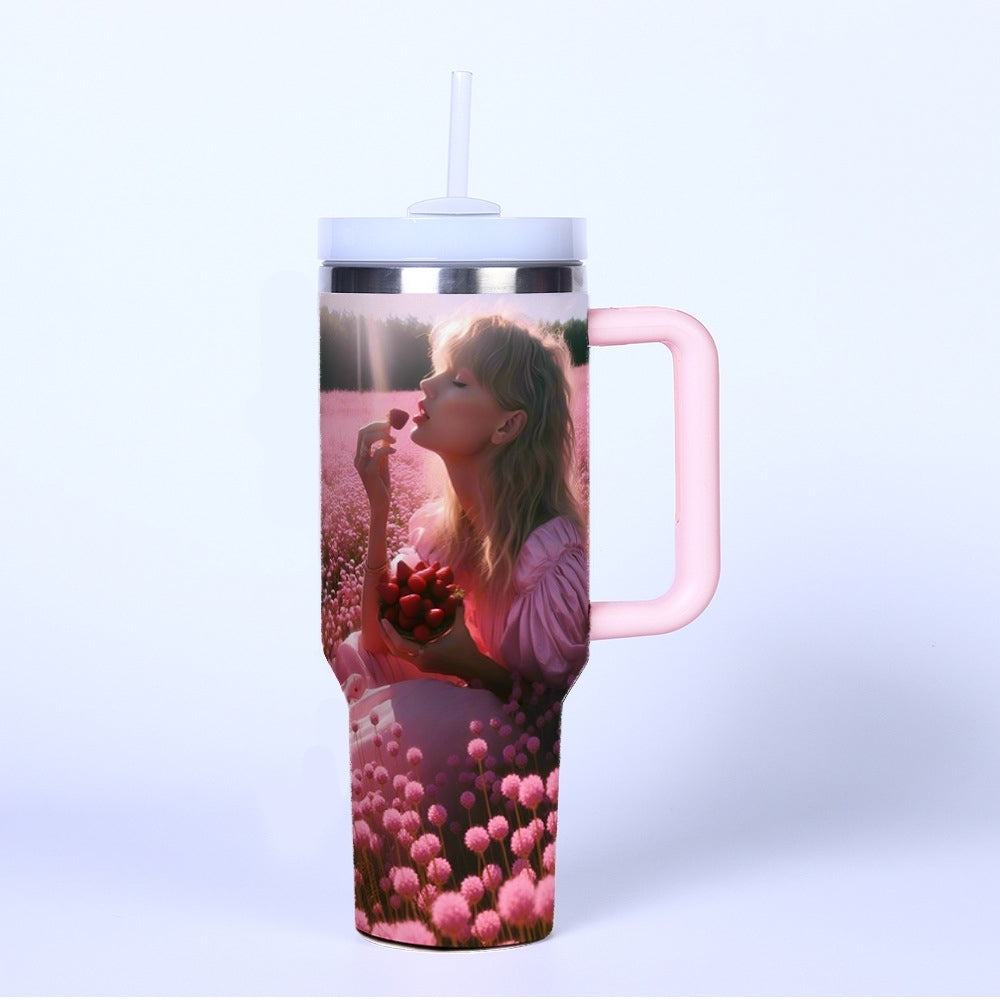 Taylor Swift Eras 40oz Insulated Car Tumbler