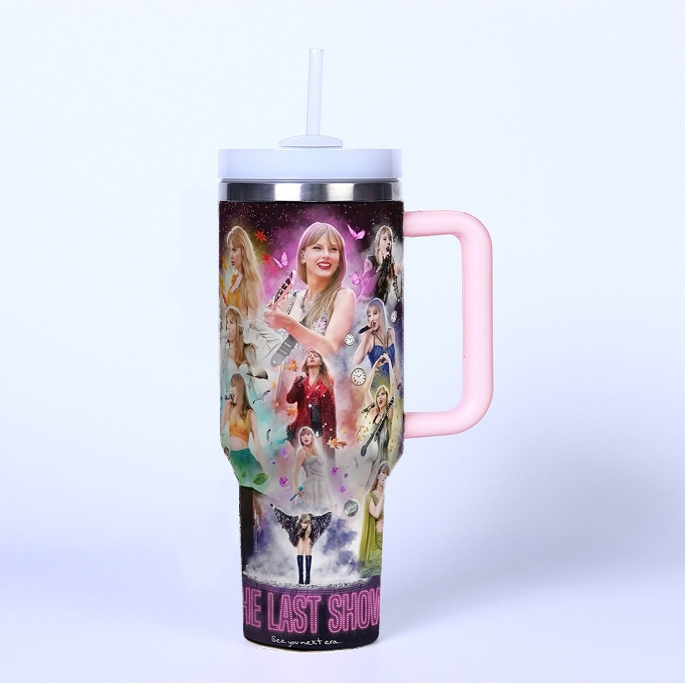 Taylor Swift Eras 40oz Insulated Car Tumbler