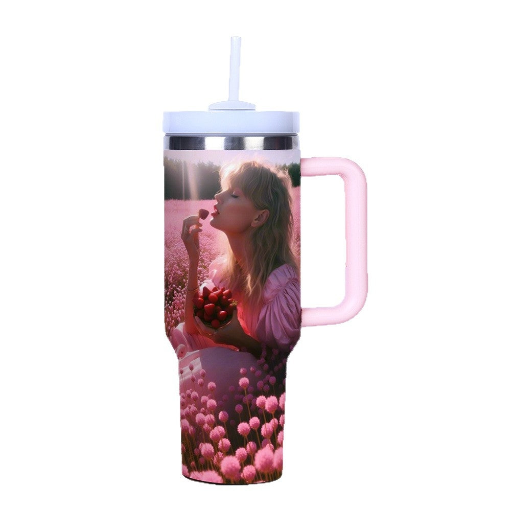 Taylor Swift Eras 40oz Insulated Car Tumbler
