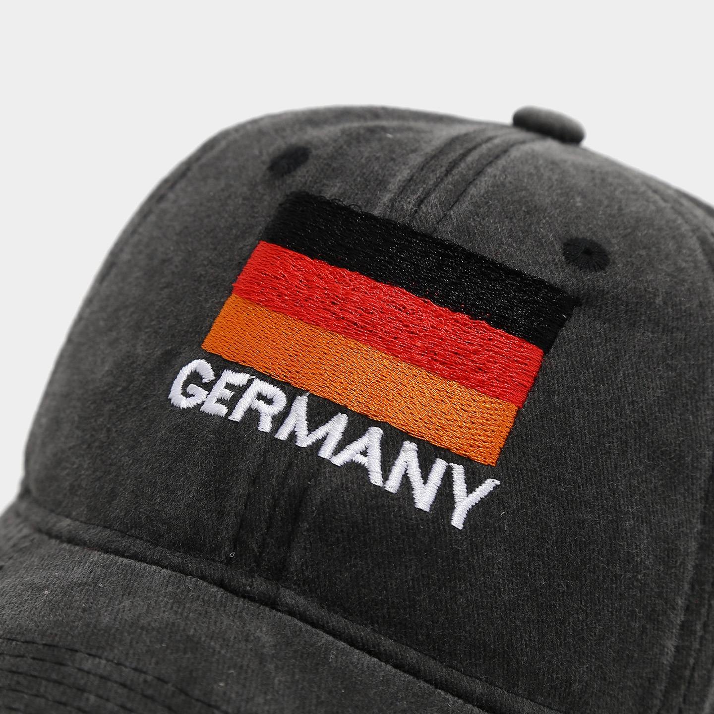 World Cup National Flag Baseball Cap – Vintage Soccer Hat Adjustable Embroidered Cap