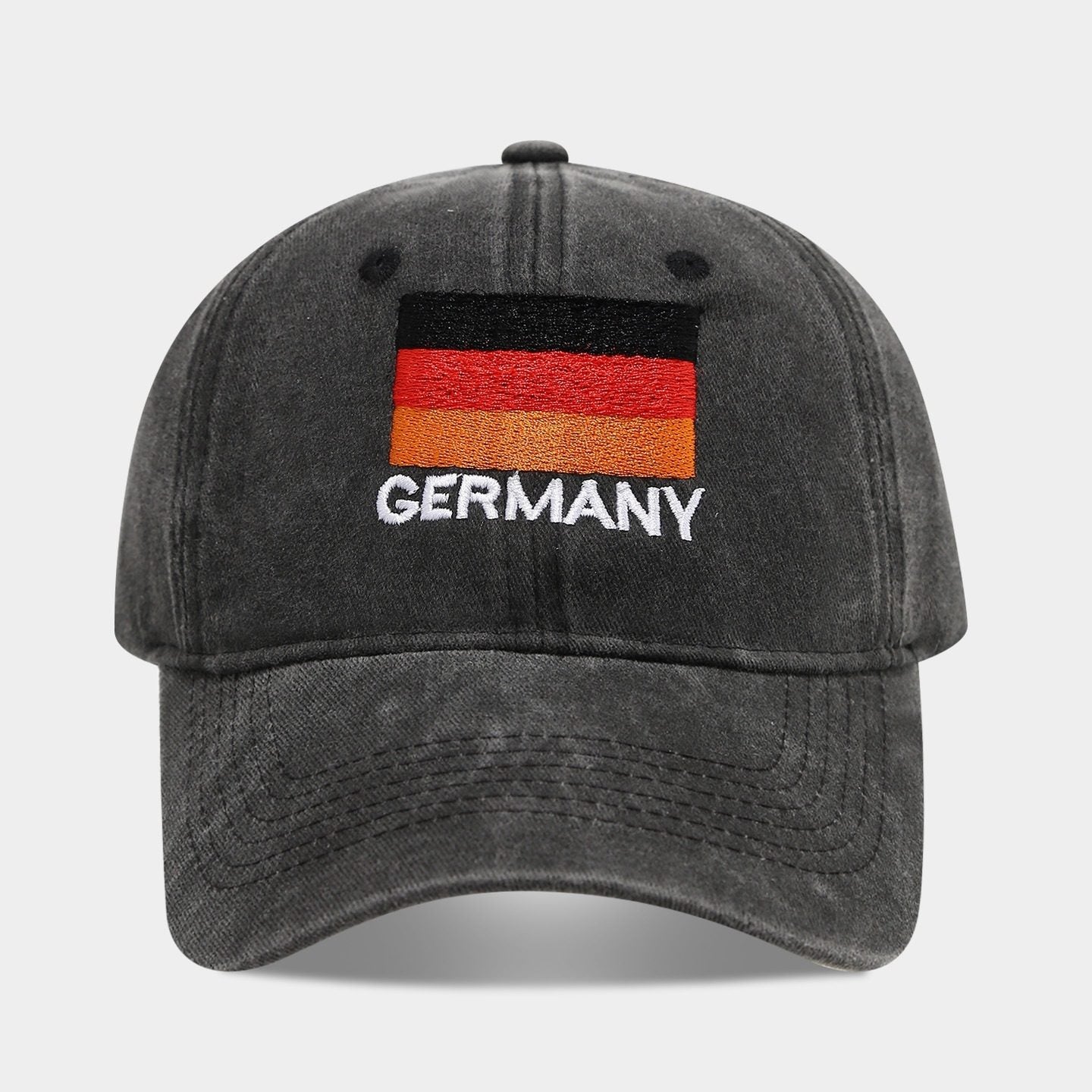 World Cup National Flag Baseball Cap – Vintage Soccer Hat Adjustable Embroidered Cap