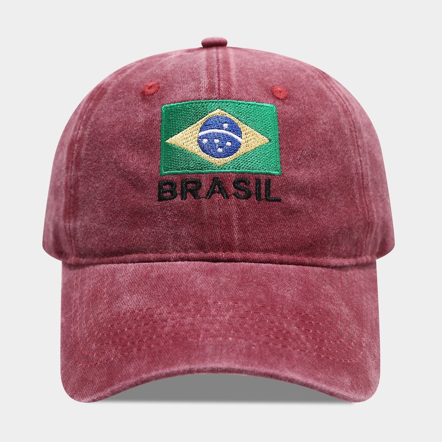 World Cup National Flag Baseball Cap – Vintage Soccer Hat Adjustable Embroidered Cap
