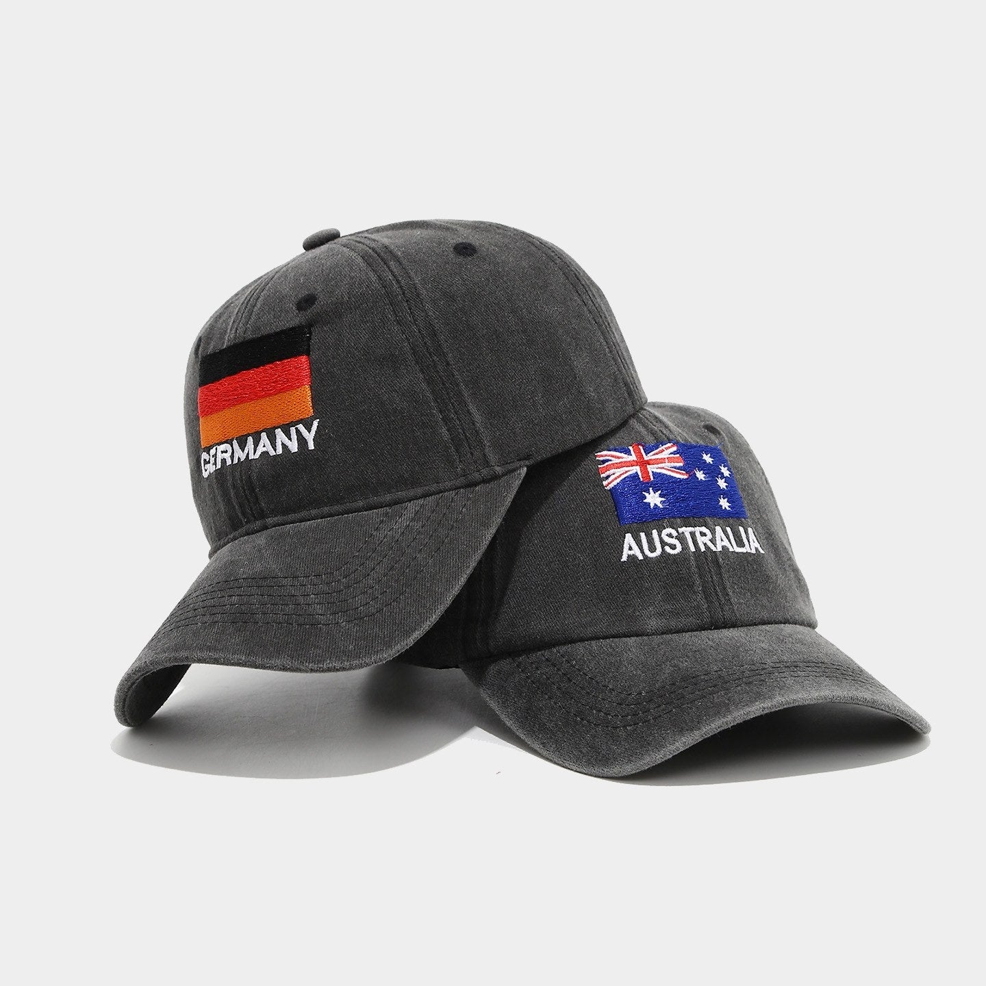 Brazil Flag Baseball Cap – Vintage Soccer Fan Hat