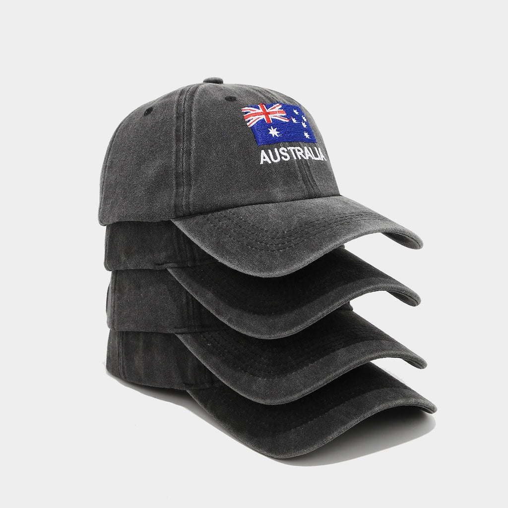 World Cup National Flag Baseball Cap – Vintage Soccer Hat Adjustable Embroidered Cap