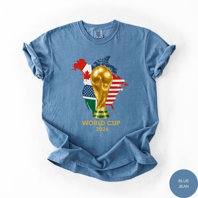 World Cup 2026 Vintage North America Fan Tee