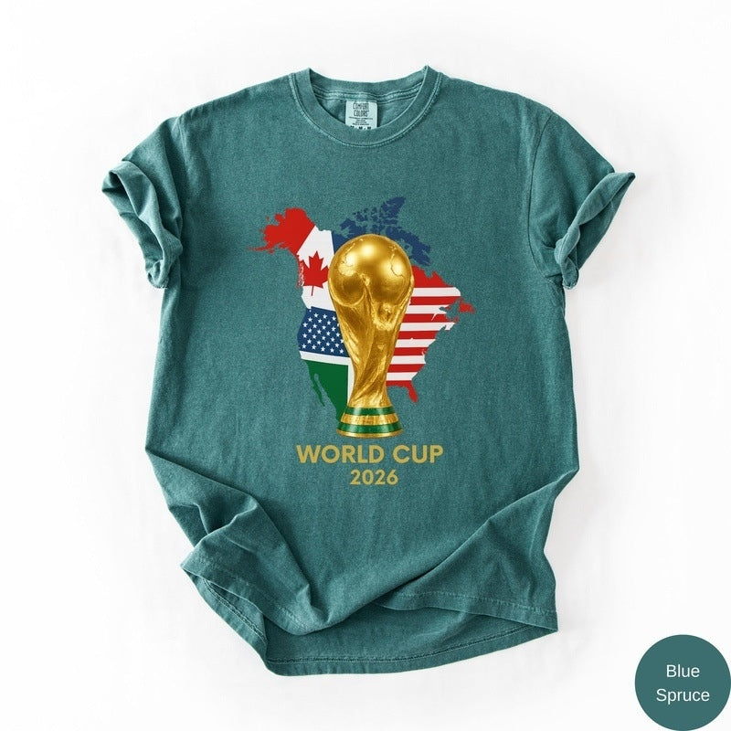 World Cup 2026 Vintage North America Fan Tee