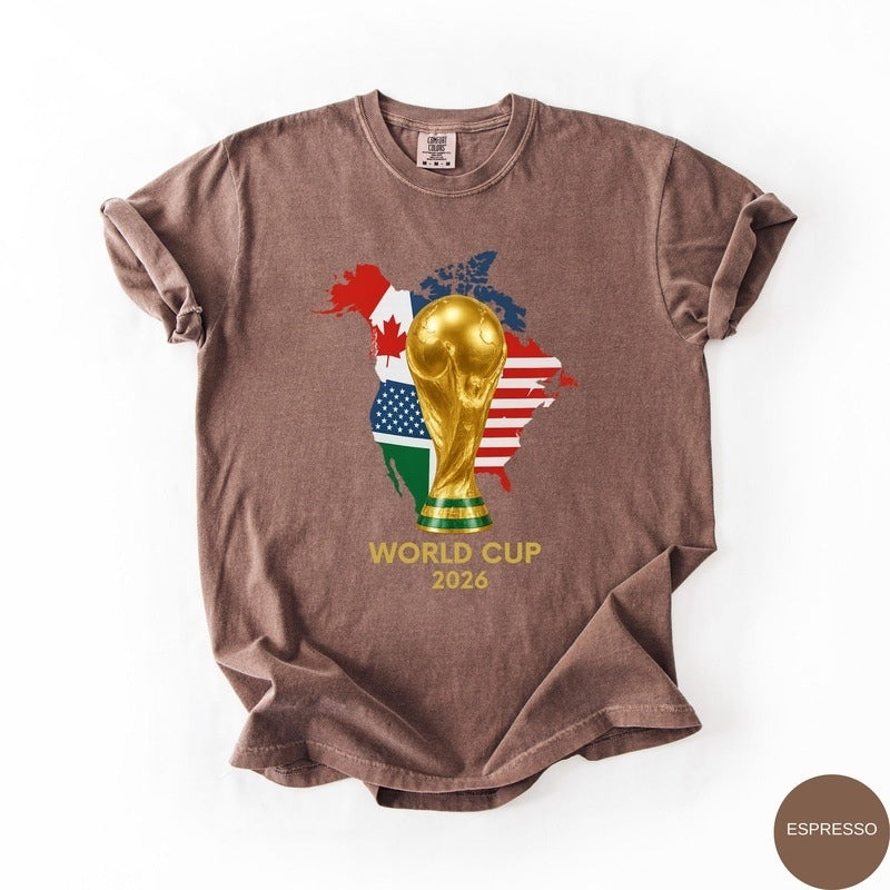 World Cup 2026 Vintage North America Fan Tee