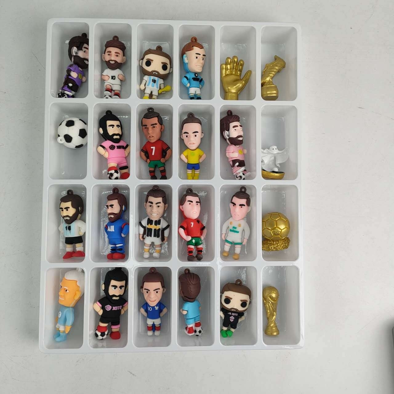 2026 World Cup 3D Figurine Advent Calendar | 24-Day Soccer Gift