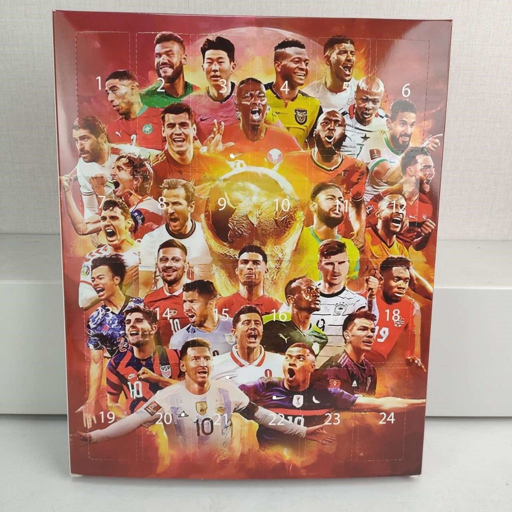2026 World Cup 3D Figurine Advent Calendar | 24-Day Soccer Gift