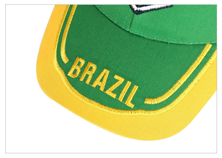 🇧🇷 World Cup Brazil Football Baseball Cap