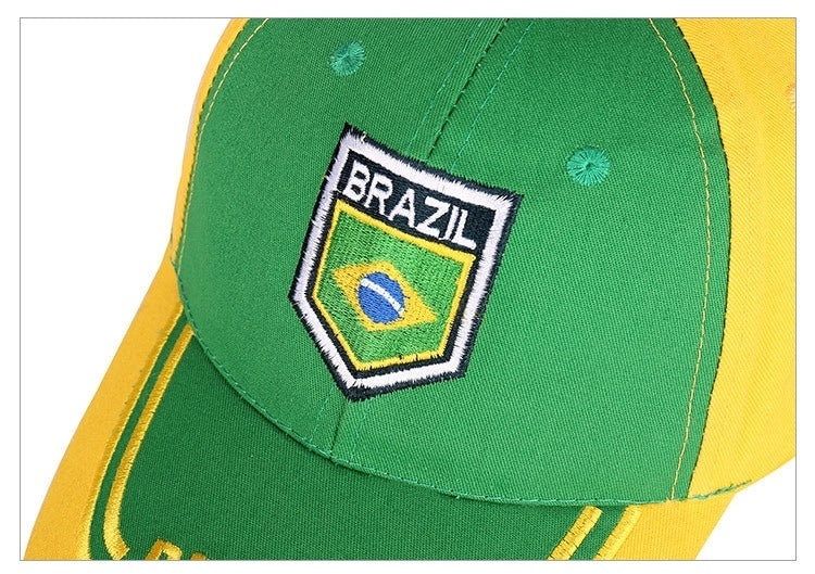 🇧🇷 World Cup Brazil Football Baseball Cap